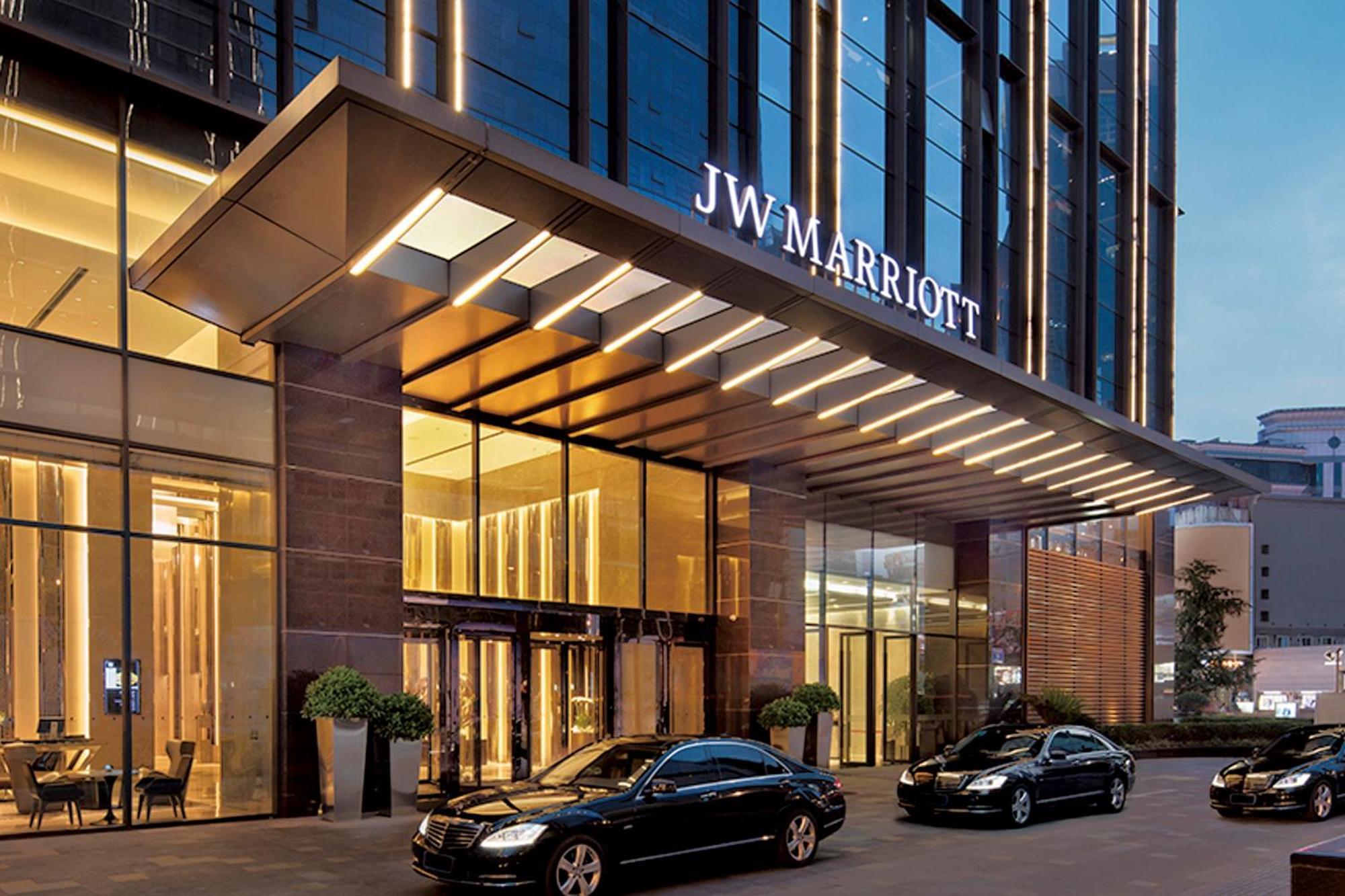Jw Marriott Hotel Chengdu Bagian luar foto