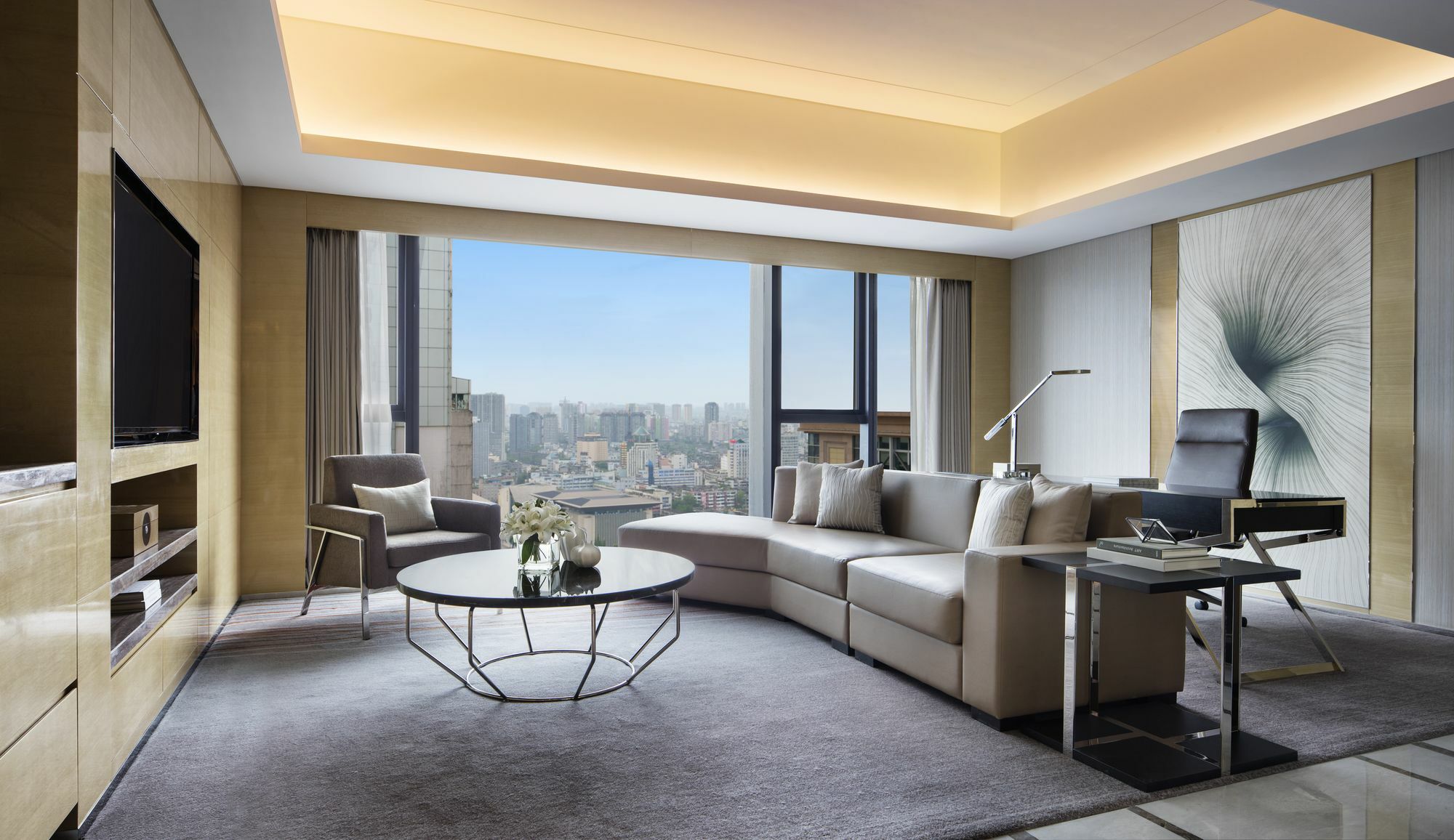 Jw Marriott Hotel Chengdu Bagian luar foto