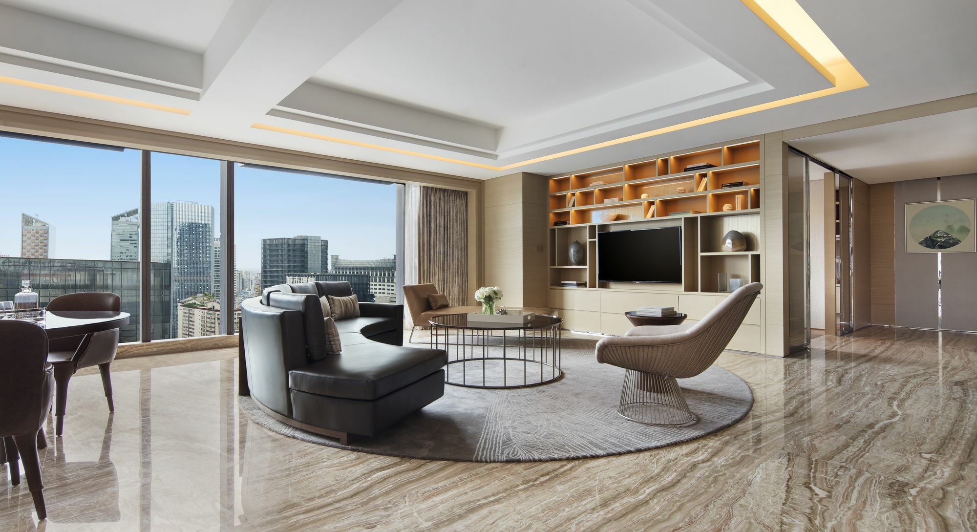 Jw Marriott Hotel Chengdu Bagian luar foto